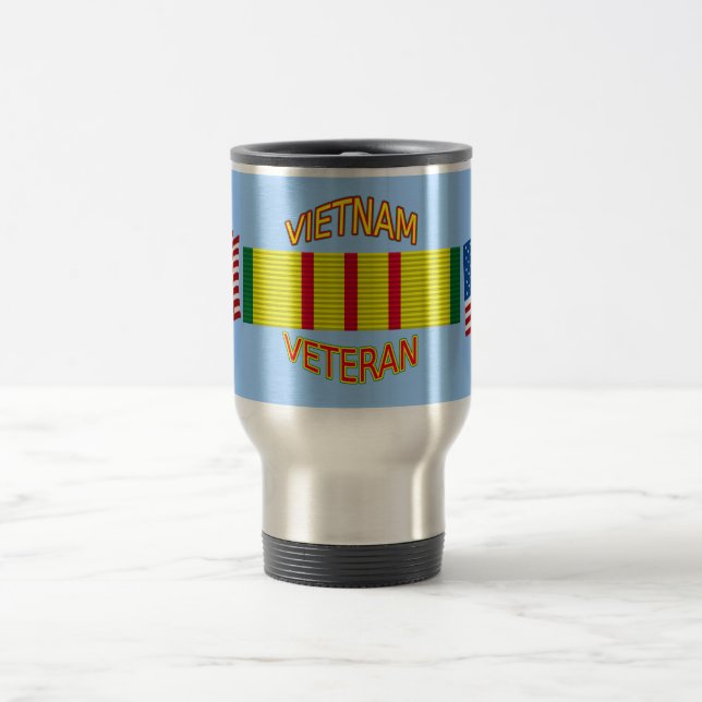 Taza De Viaje Vietnam Veteran Mug (Centro)