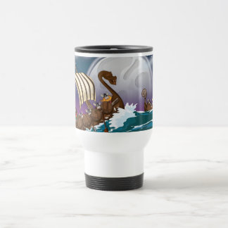Taza De Viaje Viking Invasion Fleet