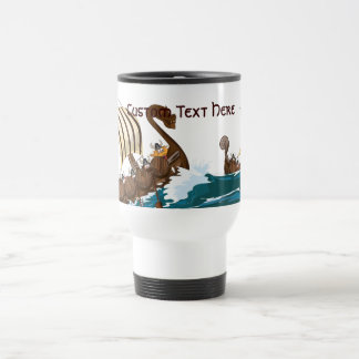 Taza De Viaje Viking Invasion Fleet