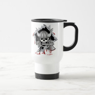 Taza De Viaje Viking Skull