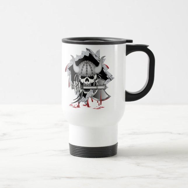 Taza De Viaje Viking Skull (Derecha)