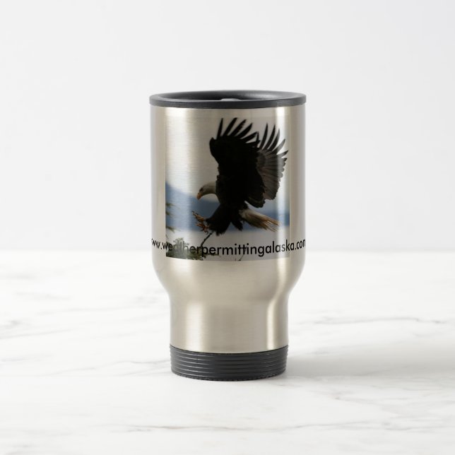 Taza De Viaje Viniendo adentro para aterrizar, (Centro)