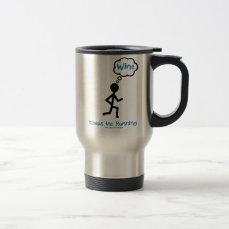 Taza De Viaje Vino - me guarda el correr