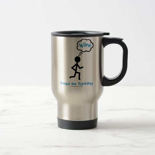 Taza De Viaje Vino - me guarda el correr (Derecha)