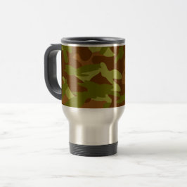 Taza De Viaje Vintage Camo Travel Mug