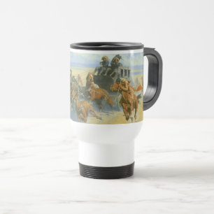 Taza De Viaje Vintage Cowboy, dueña del líder nocturno, Remingto