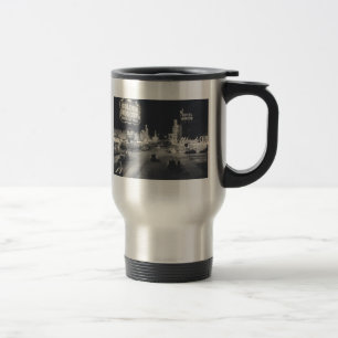 Taza De Viaje Vintage Downtown Las Vegas