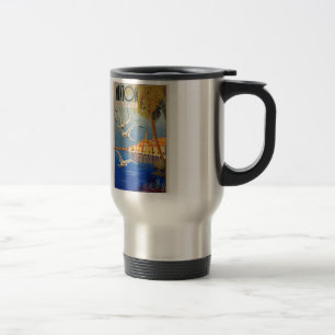 Taza De Viaje Vintage Menton CoTe D'azur