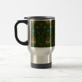 Taza De Viaje Vintage William Morris Violeta y Columbina