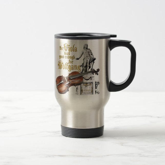 Taza De Viaje Viola y Mozart (Derecha)
