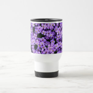 Taza De Viaje Violets Travel Mug Violet Flowers