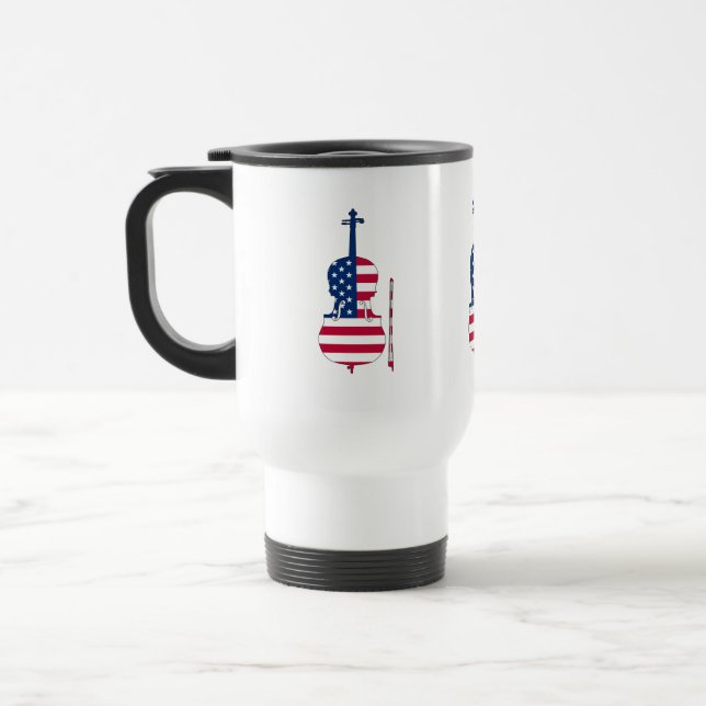 Taza De Viaje Violín americano (Izquierda)