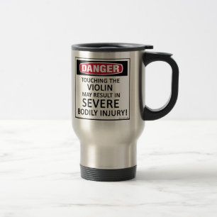 Taza De Viaje Violín del peligro