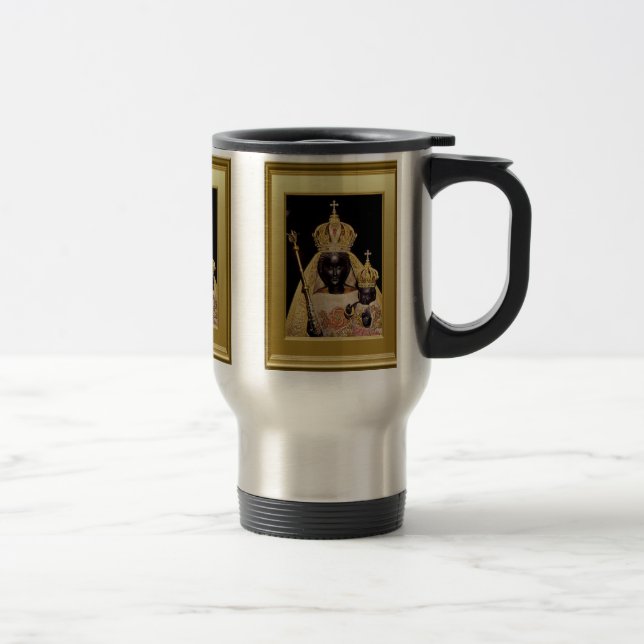 Taza De Viaje Virgen negra (Derecha)