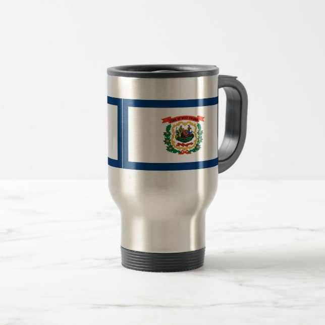 Taza De Viaje Virginia Occidental (Anverso derecho)
