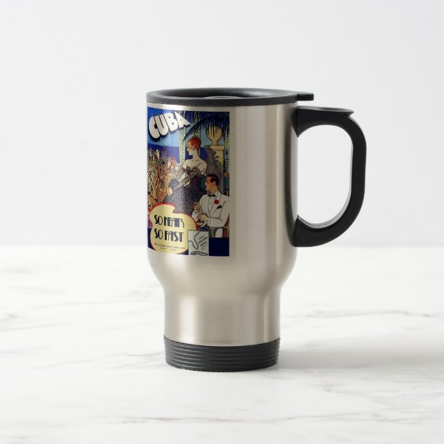 Taza De Viaje Vistar Cuba tan cerca de tan rápido viaje (Derecha)