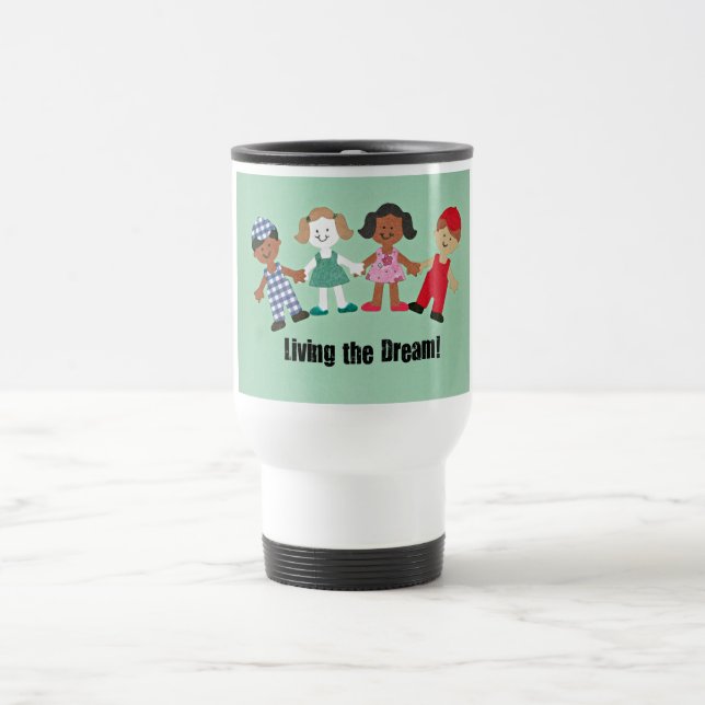 Taza De Viaje ¡Viva el sueño! (Centro)