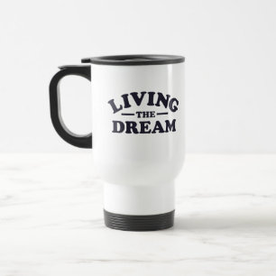 Taza De Viaje Viviendo el sueño