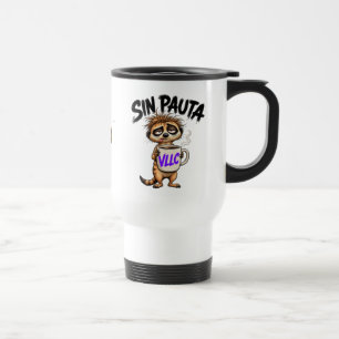 Taza De Viaje VLLC Sin Pauta Argentina Funny Political Meerkat M