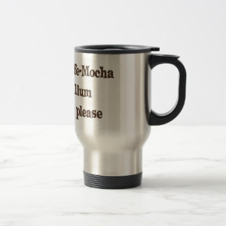 Taza De Viaje Vodka-Valium Latte de la Café-Moca