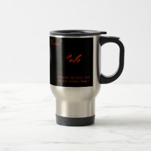 Taza De Viaje volcán, Kilauea, "casero de la diosa del fuego",