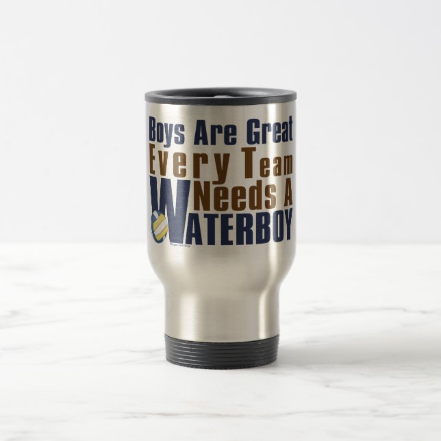 Taza De Viaje Vollyball de Waterboy en azul (Centro)