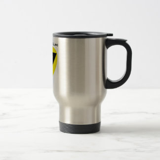 Taza De Viaje Voluntaryism es amor - envase de bebidas del viaje