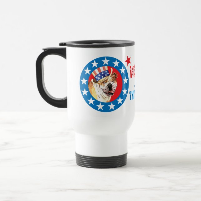 Taza De Viaje Votación por Bulldog (Izquierda)