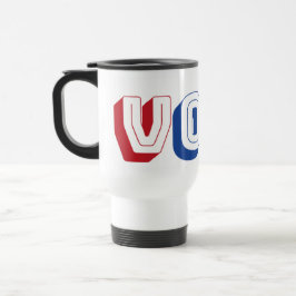 Taza De Viaje Votar barro de viaje
