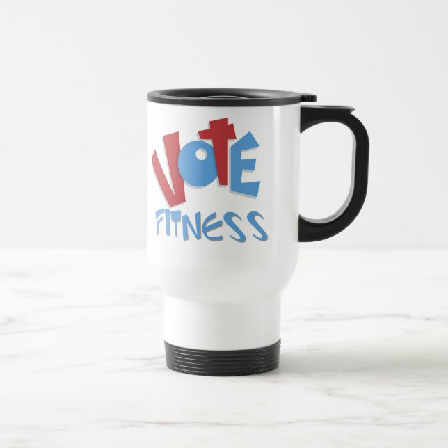 Taza De Viaje Votar en forma (Derecha)