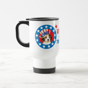 Taza De Viaje Votar por Beagle