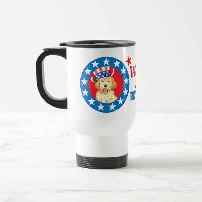 Taza De Viaje Votar por Golden (Izquierda)