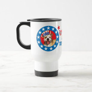 Taza De Viaje Votar por Pit Bull