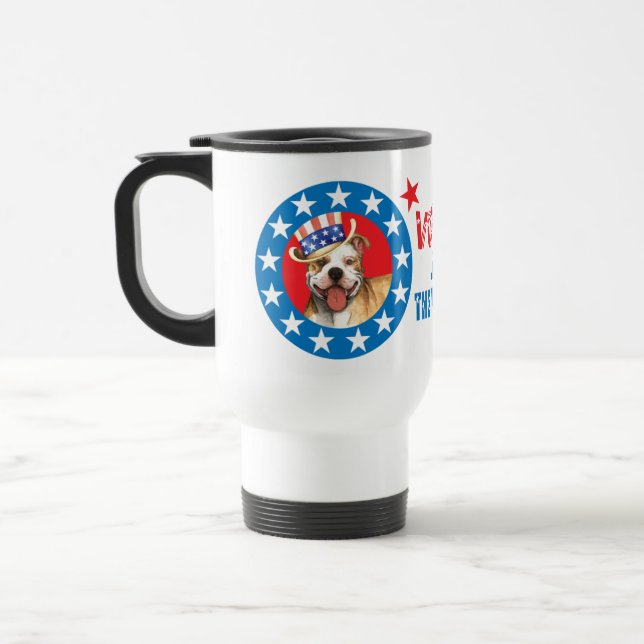Taza De Viaje Votar por Pit Bull (Izquierda)
