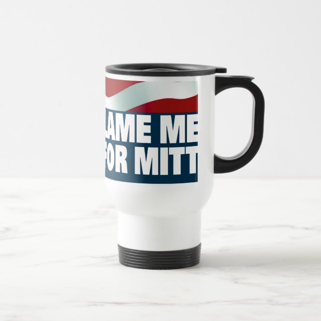 Taza De Viaje Voté por mitón (Derecha)