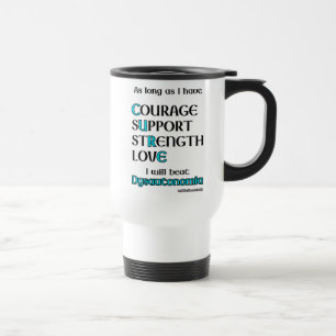 Taza De Viaje Voy A Ganar... Disautonomía