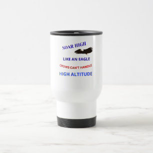 Taza De Viaje Vuela Alto Como un Águila