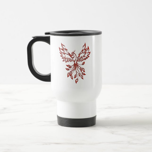 Taza De Viaje Vuelo plateado de A Phoenix (Izquierda)