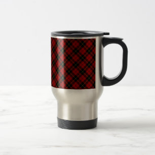 Taza De Viaje Wallace Scottish Clan Tartan Design