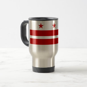 Taza De Viaje Washington, bandera de la C.C.