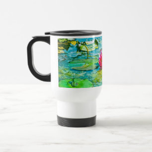 Taza De Viaje Water Lily Lilypad