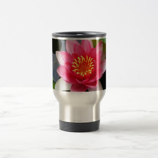 Taza De Viaje Waterlily rosado (Centro)