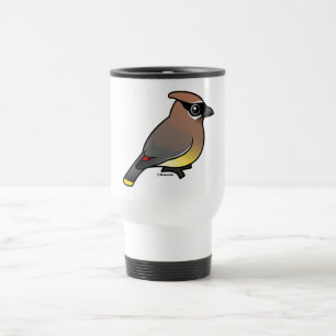 Taza De Viaje Waxwing de cedro