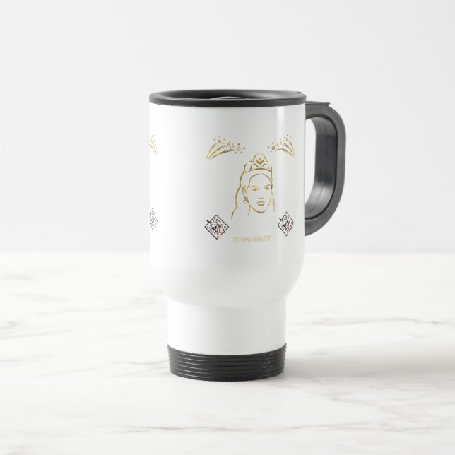 Taza De Viaje wedding ceremony style (Anverso derecho)