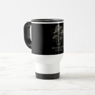 Taza De Viaje Whimsical Mushroom Design Mug