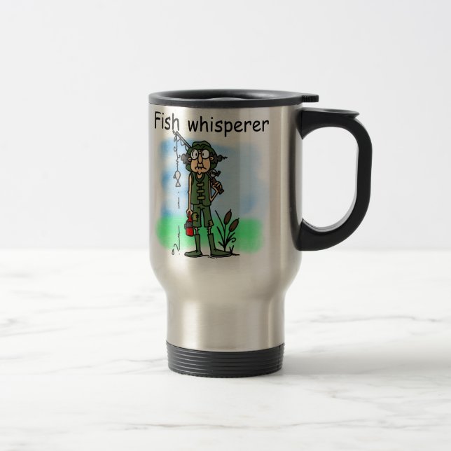 Taza De Viaje Whisperer de los pescados (Derecha)