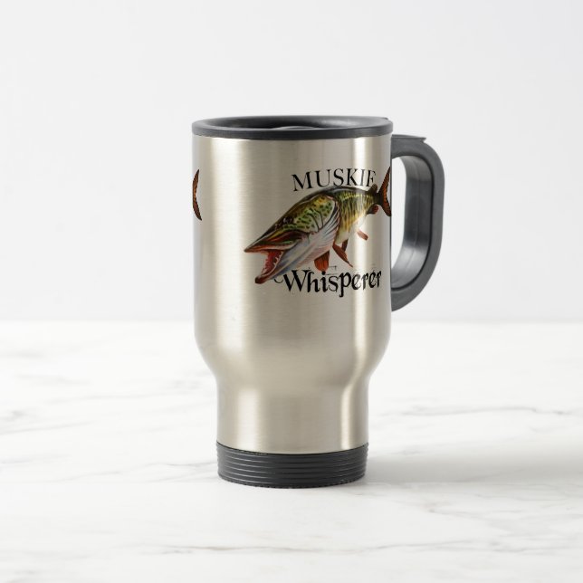 Taza De Viaje Whisperer de Muskie (Anverso derecho)