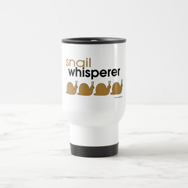 Taza De Viaje Whisperer del caracol (Centro)