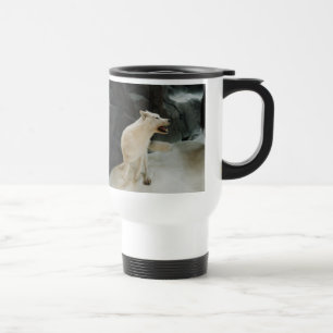 Taza De Viaje White Wolf