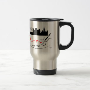Taza De Viaje Wien, Austria - Österreich